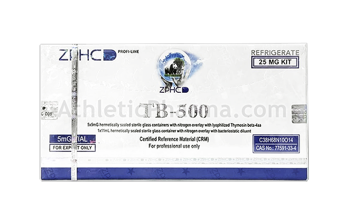 TB-500 25mg (ZPHC) упаковка 5 флаконов (5mg x 5)