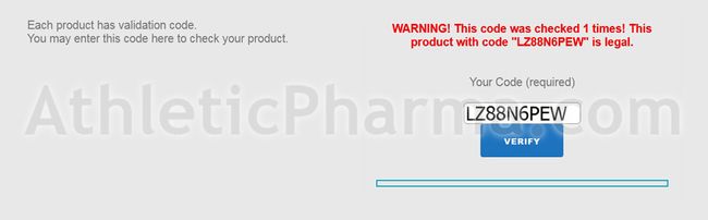 Lyka Labs – повторная попытка введения кода товара Система защиты продукции Lyka Labs от копирования